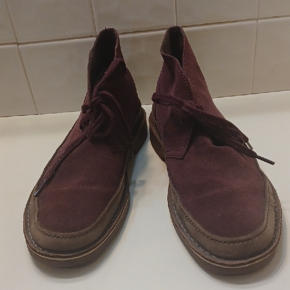 Clarks Bush Acre Rand Chukka Men Suede Leather Boots 9.5 M main image 7